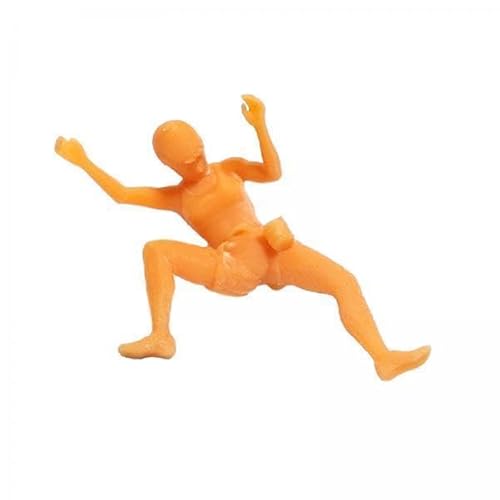 EHJRE 4x1/64 Skala Klettern Menschen Figuren Tiny Menschen Micro Landschaft Modell Figuren Decor EHJRE 4x1/64 Skala Klettern Menschen Figuren Tiny Menschen Micro Landschaft Modell Figuren Decor von EHJRE
