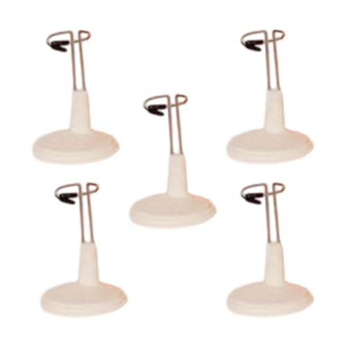 EHJRE 5 Stück Puppen Ausstellungsständer, Figuren Ausstellungsständer, Geburtstagsparty Geschenk, Tragbar, Verstellbar, Plüschtier Unterstützung für Modepup, 7 bis 9 cm für 15 cm EHJRE 5 Stück Puppen Ausstellungsständer, Figuren Ausstellungsständer, Geburtstagsparty Geschenk, Tragbar, Verstellbar, Plüschtier Unterstützung für Modepup, 7 bis 9 cm für 15 cm von EHJRE