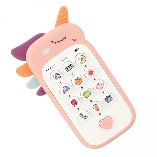 EHJRE 5X Musikalisches Handy Spielzeug, Sensorisches Lernspielzeug, Leuchtendes Spielzeug, Spieltelefone mit Musiklichtern für Kleinkinder Ab 6 EHJRE 5X Musikalisches Handy Spielzeug, Sensorisches Lernspielzeug, Leuchtendes Spielzeug, Spieltelefone mit Musiklichtern für Kleinkinder Ab 6 von EHJRE