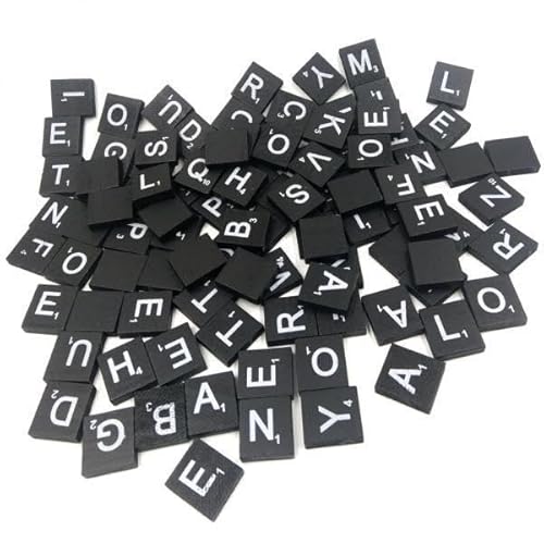 EHJRE 5x100 Stück Groß 26 Alphabet Holz Schwarz Buchstaben & Zahlen für Handwerk Spiel, 5 STK. EHJRE 5x100 Stück Groß 26 Alphabet Holz Schwarz Buchstaben & Zahlen für Handwerk Spiel, 5 STK. von EHJRE