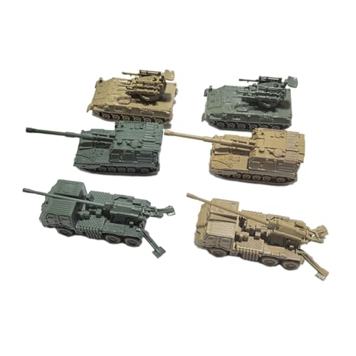 EHJRE 6 Teiliger Modellbausatz, Gepanzerte Fahrzeuge, 1/144, Lernspielzeug, Tischdekoration, DIY Montagepuzzles für Erwachsene Und Kinder, Style B EHJRE 6 Teiliger Modellbausatz, Gepanzerte Fahrzeuge, 1/144, Lernspielzeug, Tischdekoration, DIY Montagepuzzles für Erwachsene Und Kinder, Style B von EHJRE
