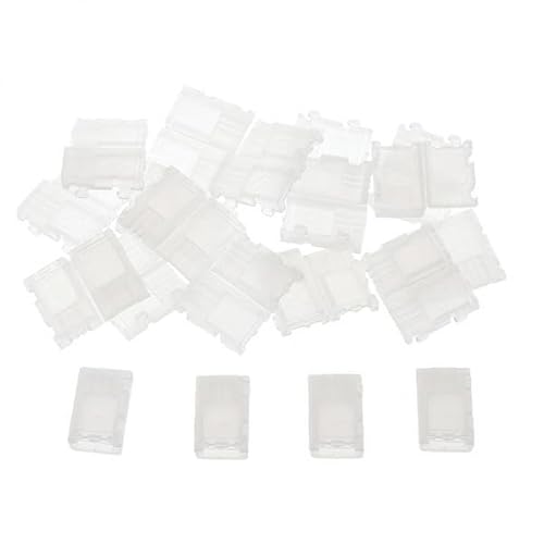 EHJRE 60 Stück AB Clip Buckle JST Steckerschutz für 2S Lipo, Weiß, 5 STK. von EHJRE