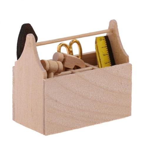 EHJRE 6X 1/12 Miniaturpuppenhaus Holz Toolkit Möbellebenszenen Zubehör EHJRE 6X 1/12 Miniaturpuppenhaus Holz Toolkit Möbellebenszenen Zubehör von EHJRE