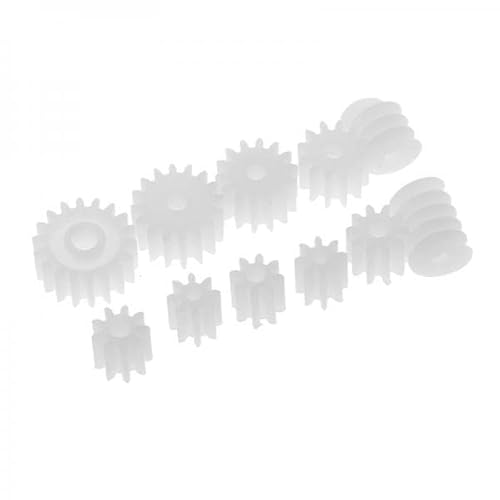 EHJRE 6X 11 Teile/Set White Plastic Sorthed Gears Kits für DIY Bulding Roboter RC Toys Model Accessoires EHJRE 6X 11 Teile/Set White Plastic Sorthed Gears Kits für DIY Bulding Roboter RC Toys Model Accessoires von EHJRE