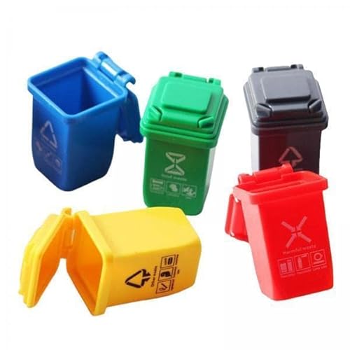 EHJRE 6X 5er Pack Mini Mülleimer für Puppenhaus Rollenspielmöbel Modell Im Maßstab 1:12 EHJRE 6X 5er Pack Mini Mülleimer für Puppenhaus Rollenspielmöbel Modell Im Maßstab 1:12 von EHJRE