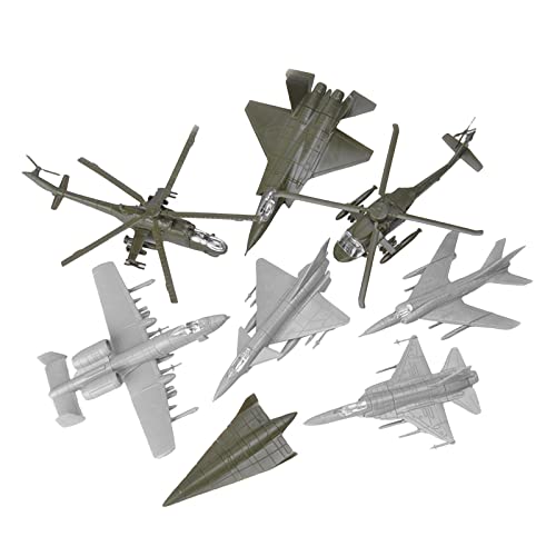 EHJRE 8 Teiliges Kleinflugzeug Modellset Im Maßstab 1:144, Modellflugzeug, Zusammengebautes Modell, Modellflugzeug Zur Präsentation Der Sammlung von EHJRE