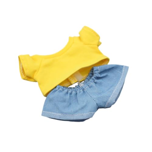 EHJRE Ausgestopfte Puppe, T Shirt Und Hose, Modisches Anziehen, Lehrreiche Foto Requisiten für Kinderkostüme, Basteln Sie Ihre Eigenen Puppen für Mehr, gelbes Shirt EHJRE Ausgestopfte Puppe, T Shirt Und Hose, Modisches Anziehen, Lehrreiche Foto Requisiten für Kinderkostüme, Basteln Sie Ihre Eigenen Puppen für Mehr, gelbes Shirt von EHJRE