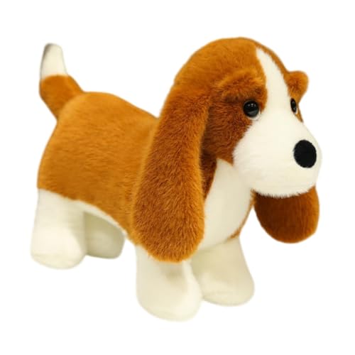 EHJRE Cartoon Ausgestopfte Hund Spielzeug Cartoon Plüsch Doll Umarmt Spielzeug Stofftiere für Jungen Mädchen, Hellbraun EHJRE Cartoon Ausgestopfte Hund Spielzeug Cartoon Plüsch Doll Umarmt Spielzeug Stofftiere für Jungen Mädchen, Hellbraun von EHJRE