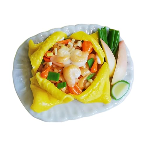 EHJRE Dollhouse Food Toy Spielzeug, Küchenspiel Essen, Tragbare Puppenhauszubehör für Outdoor, Küchenspiel, Babypartygeschenke, B EHJRE Dollhouse Food Toy Spielzeug, Küchenspiel Essen, Tragbare Puppenhauszubehör für Outdoor, Küchenspiel, Babypartygeschenke, B von EHJRE