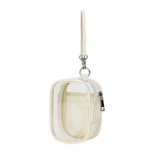 EHJRE Durchsichtige Figuren Präsentationstasche mit Reißverschluss, Geschenk, Outdoor, Kompakter Organizer, PVC Vitrine für Sammlerstücke, S 9cmx6cmx13cm von EHJRE
