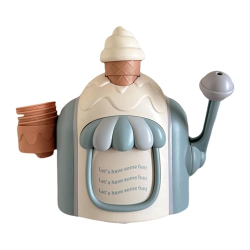 EHJRE Eisschaum Maker, Badespielzeug, Tragbar, Wasserbadewanne, Eiscreme Spielzeug, Badewannenspielzeug, Badewannen Blasenspielzeug für Jungen Und Mädchen I, Blau von EHJRE