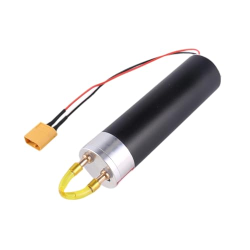 EHJRE Elektrische Ölpumpe, manueller Drehzahlregler, abgedichteter Hochleistungs-CNC-Metall-Mini-Wasserpumpen-Pumpenregler für Starrflügel-Turbojet, Typ 2 EHJRE Elektrische Ölpumpe, manueller Drehzahlregler, abgedichteter Hochleistungs-CNC-Metall-Mini-Wasserpumpen-Pumpenregler für Starrflügel-Turbojet, Typ 2 von EHJRE