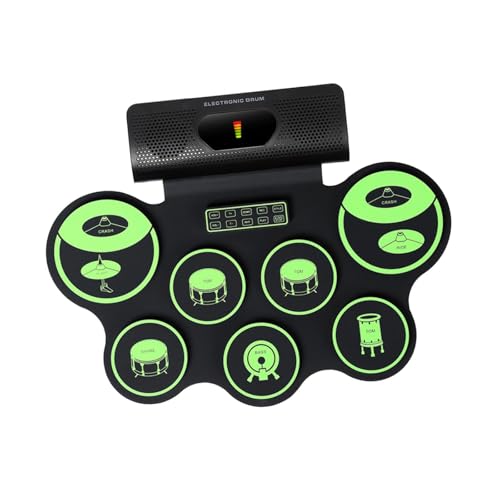 EHJRE Elektronisches Schlagzeug Set, Übungs Drum Pad Maschine, Professionelles Kindergeschenk EHJRE Elektronisches Schlagzeug Set, Übungs Drum Pad Maschine, Professionelles Kindergeschenk von EHJRE