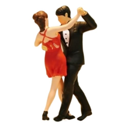 EHJRE Figuren Im Maßstab 1/64 für Hochzeitsszenen, Miniaturmenschen für Dioramen, Tanzen EHJRE Figuren Im Maßstab 1/64 für Hochzeitsszenen, Miniaturmenschen für Dioramen, Tanzen von EHJRE