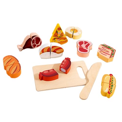 EHJRE Hölzernes Schneidspielzeug Zum Spielen, Essensspielzeug, Vorschule, Gemeinsames Spielzeug, Holzschneidespielzeug, Lernpuzzle, Lebensmittelspielzeug Fü, Essen EHJRE Hölzernes Schneidspielzeug Zum Spielen, Essensspielzeug, Vorschule, Gemeinsames Spielzeug, Holzschneidespielzeug, Lernpuzzle, Lebensmittelspielzeug Fü, Essen von EHJRE
