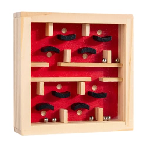 EHJRE Holz Brettspiel Balance Lernspielzeug Spielzeug Denksport Puzzle Als Geburtstagsgeschenk für Jungen Und Mädchen Ab 3 Jahren, Rot EHJRE Holz Brettspiel Balance Lernspielzeug Spielzeug Denksport Puzzle Als Geburtstagsgeschenk für Jungen Und Mädchen Ab 3 Jahren, Rot von EHJRE