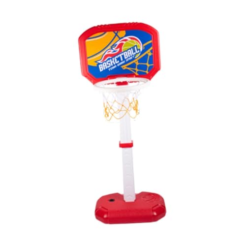 EHJRE Kids Basketball Hoop Pool Basketball Hoop Basketballspiel Tragbare Verstellbare Höhe Wasserbasketball Stand für Heimkinder, Rot von EHJRE