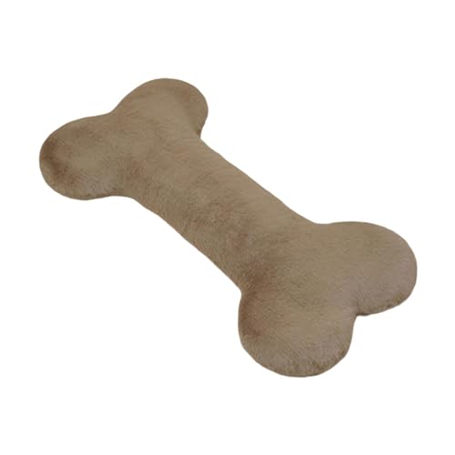 EHJRE Knochenform Plüschspielzeug, Kissen für den Schlaf mit Langer Unterstützung, Puppenanhänger für Kinderzimmer, Aprikose 70 cm von EHJRE