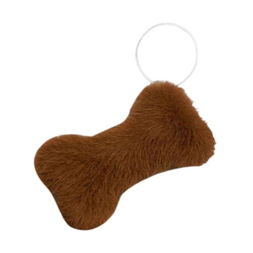 EHJRE Knochenform Plüschspielzeug, Kissen für den Schlaf mit Langer Unterstützung, Puppenanhänger für Kinderzimmer, Kaffee 13cm EHJRE Knochenform Plüschspielzeug, Kissen für den Schlaf mit Langer Unterstützung, Puppenanhänger für Kinderzimmer, Kaffee 13cm von EHJRE