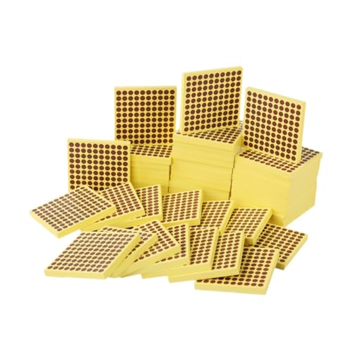 EHJRE Mathematikspielzeug für Kinder, Holz Dezimalspiel, Lernmaterial für Vorschulkinder, 45pc von EHJRE