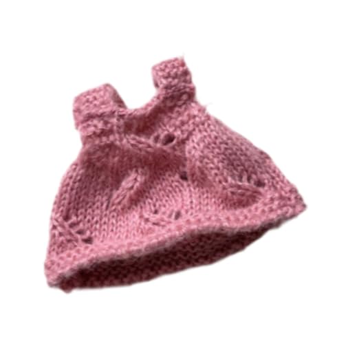 EHJRE Mini Puppenkleidung, Puppenkleidung, Anziehsachen, Bezaubernder Schlüsselanhänger, Kleidungsaccessoire, Handgefertigt für 6,69'' Puppenmädchen Im Alte, Style F von EHJRE