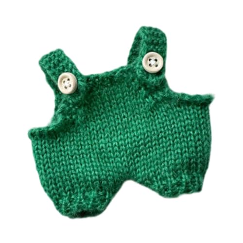 EHJRE Mini Puppenkleidung, Puppenkleidung, Anziehsachen, Bezaubernder Schlüsselanhänger, Kleidungsaccessoire, Handgefertigt für 6,69'' Puppenmädchen Im Alte, Style I von EHJRE