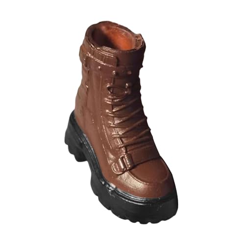 EHJRE Miniaturstiefel Im Maßstab 1:12, Stiefel für Weibliche Figuren, Cosplay, Retro Mode, Miniatur Actionfiguren, Kostüm für Weibliche Puppenfiguren, Braun EHJRE Miniaturstiefel Im Maßstab 1:12, Stiefel für Weibliche Figuren, Cosplay, Retro Mode, Miniatur Actionfiguren, Kostüm für Weibliche Puppenfiguren, Braun von EHJRE