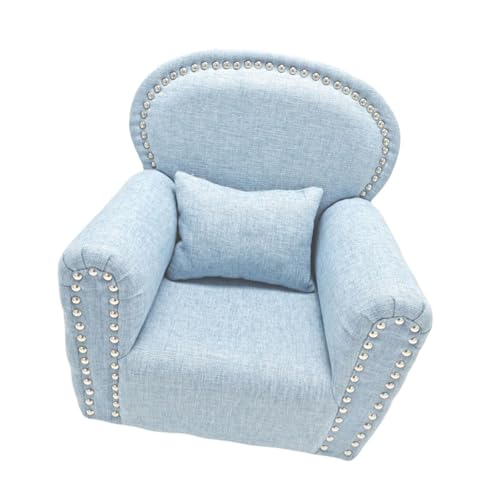 EHJRE Neugeborenen Fotografie Sofa, Kleines Sofa für Neugeborene mit Kissen, Dekoration, Multifunktionales Zubehör, Säuglings Baby Requisiten Stuhl, Blau EHJRE Neugeborenen Fotografie Sofa, Kleines Sofa für Neugeborene mit Kissen, Dekoration, Multifunktionales Zubehör, Säuglings Baby Requisiten Stuhl, Blau von EHJRE