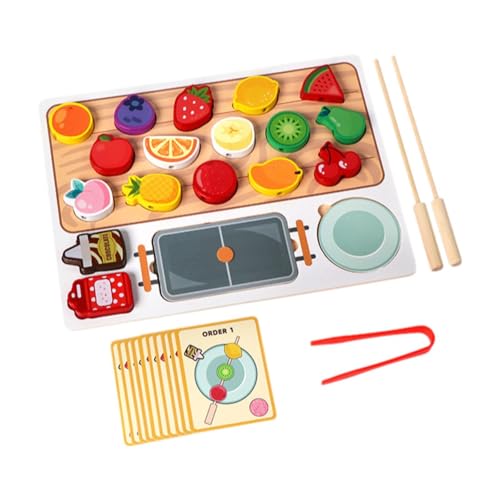 EHJRE Obst Matching Spiel Aus Holz, Obstspielzeug für Jungen Und Mädchen Im Alter EHJRE Obst Matching Spiel Aus Holz, Obstspielzeug für Jungen Und Mädchen Im Alter von EHJRE