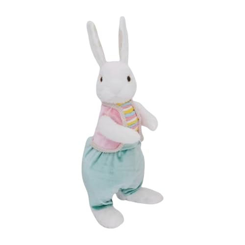 EHJRE Osterhasen Dekoration, Plüschtier, Stofftier, Osterdekoration, Plüschpuppe, Tischdekoration für Schrank, Zuhause, Bücherregal, Regal, Style C EHJRE Osterhasen Dekoration, Plüschtier, Stofftier, Osterdekoration, Plüschpuppe, Tischdekoration für Schrank, Zuhause, Bücherregal, Regal, Style C von EHJRE