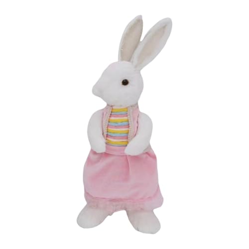 EHJRE Osterhasen Dekoration, Plüschtier, Stofftier, Osterdekoration, Plüschpuppe, Tischdekoration für Schrank, Zuhause, Bücherregal, Regal, Style D EHJRE Osterhasen Dekoration, Plüschtier, Stofftier, Osterdekoration, Plüschpuppe, Tischdekoration für Schrank, Zuhause, Bücherregal, Regal, Style D von EHJRE