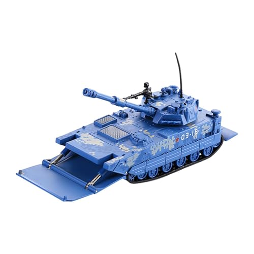 EHJRE Panzermodellspielzeug, All-Terrain- mit Sound und Licht, Panzerspielzeug für Kinder, für Erwachsene und Kinder, Blau EHJRE Panzermodellspielzeug, All-Terrain- mit Sound und Licht, Panzerspielzeug für Kinder, für Erwachsene und Kinder, Blau von EHJRE