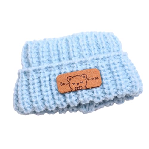 EHJRE Plüsch Puppenmütze, Puppenzubehör, Rollenspiel, Basteln Sie Ihre Eigenen Puppen, Cartoon Foto Requisiten, Anziehpuppen Strickmütze für 17 cm Große Pup, Blau EHJRE Plüsch Puppenmütze, Puppenzubehör, Rollenspiel, Basteln Sie Ihre Eigenen Puppen, Cartoon Foto Requisiten, Anziehpuppen Strickmütze für 17 cm Große Pup, Blau von EHJRE