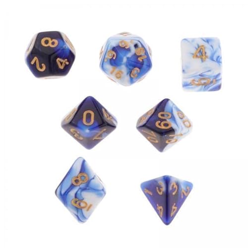 EHJRE Premium Polyeder Würfelset für Tabletop Gaming – Tone Design, 5 STK. EHJRE Premium Polyeder Würfelset für Tabletop Gaming – Tone Design, 5 STK. von EHJRE