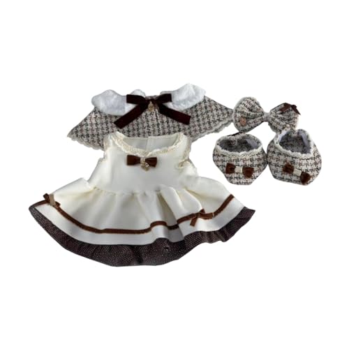 EHJRE Puppenkleid Und Schal für Kreative Puppenfotos, DIY Outfit für 58 cm EHJRE Puppenkleid Und Schal für Kreative Puppenfotos, DIY Outfit für 58 cm von EHJRE