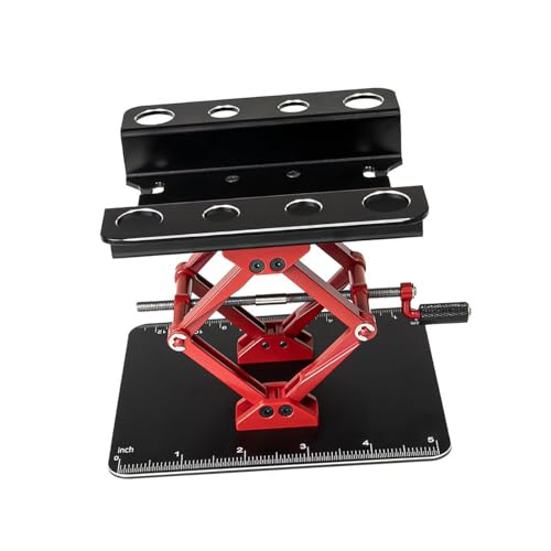 EHJRE RC Auto Arbeitsständer Einstellbare Höhe Universal Multifunktionaler Wartungsständer Reparaturstation für 1/8 1/10 1/14 Truck, Style C von EHJRE