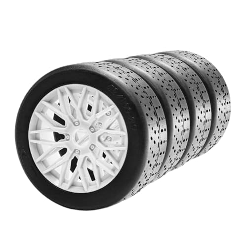 EHJRE RC Car Räder für Felgen, Zubehör Im Maßstab 1:7 Und 1/8, Kompatibel mit Crawler Modellen, Weiß EHJRE RC Car Räder für Felgen, Zubehör Im Maßstab 1:7 Und 1/8, Kompatibel mit Crawler Modellen, Weiß von EHJRE
