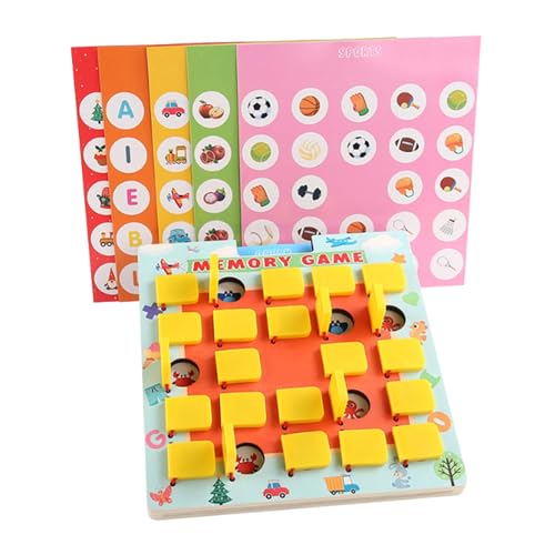 EHJRE Schachbrettspiel Memory Block Brettspiel Familienspiele Desktop-Spielzeug für den Kindergarten von EHJRE