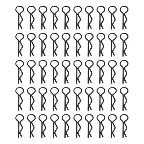 EHJRE Set mit 5 Karosseriebefestigungen für RC Autos Im Maßstab 1/10 – Universelle Passform, Schwarz, 5 STK. EHJRE Set mit 5 Karosseriebefestigungen für RC Autos Im Maßstab 1/10 – Universelle Passform, Schwarz, 5 STK. von EHJRE