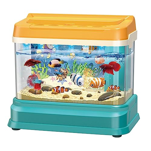 EHJRE Simulation Aquarium Fisch Musik Geschenke Old Fish'N 4 Off für Kinder Im Alter von Jungen von EHJRE