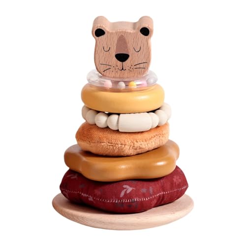 EHJRE Stapelturm Spielzeug, Holz Stapelspielzeug, Koordination, Stapel Nistringe, Stapel Nistkreis Spielzeug für Mädchen Im Vorschulalter EHJRE Stapelturm Spielzeug, Holz Stapelspielzeug, Koordination, Stapel Nistringe, Stapel Nistkreis Spielzeug für Mädchen Im Vorschulalter von EHJRE