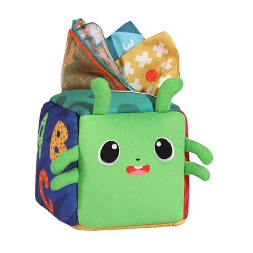 EHJRE Taschentuchbox, Zugspielzeug, Montessori-Spielzeug, Taschentuchbox, Babyspielzeug, sensorisches Spielzeug für Neugeborene, Kleinkinder, GrÜn EHJRE Taschentuchbox, Zugspielzeug, Montessori-Spielzeug, Taschentuchbox, Babyspielzeug, sensorisches Spielzeug für Neugeborene, Kleinkinder, GrÜn von EHJRE