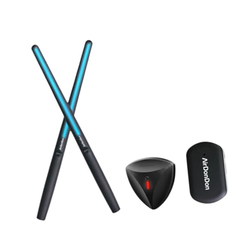 EHJRE Tragbare Elektronische Drumsticks für Lufttrommel Enthusiasten Und Anfänger, Konverter 1 Pedale EHJRE Tragbare Elektronische Drumsticks für Lufttrommel Enthusiasten Und Anfänger, Konverter 1 Pedale von EHJRE
