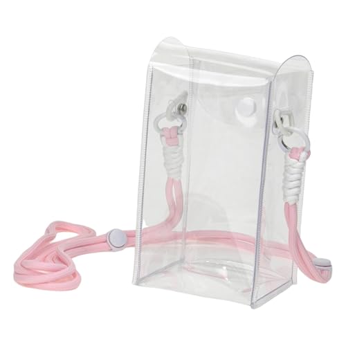 EHJRE Transparente Figur Display Tasche, Tragbarer Organizer, Staubdicht, Kleine Puppen Aufbewahrungstasche EHJRE Transparente Figur Display Tasche, Tragbarer Organizer, Staubdicht, Kleine Puppen Aufbewahrungstasche von EHJRE
