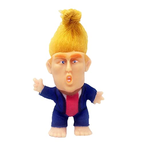 EHJRE Trump 2,36" Stehpuppe mit Haaren Schreibtisch Dekoratives Sammlerpuppenset von EHJRE