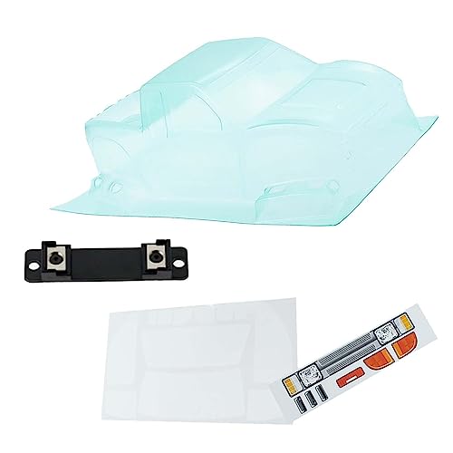 EHJRE Unbemalte 1/10 RC Crawler Shell 12,3 Zoll/313 Mm Autoschale DIY Langlebige 313 Mm Klare Schalengehäuse für RC Auto 1/10 RC Karosserieschale von EHJRE