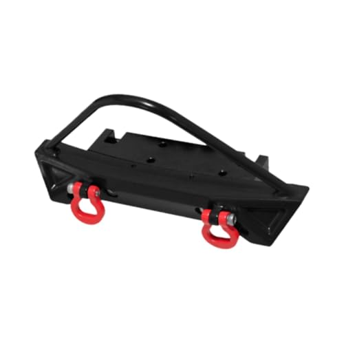 EHJRE Winde Montageplatte 1/12 Metall Automatische Winde Cool Praktische RC Crawler Stahlfront für Erwachsene 1:12 RC Crawler Car, Schwarz von EHJRE