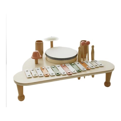 EHJRE Xylophon Aus Holz, Glatt, Raumschiff Notenständer für Babys zu Hause von EHJRE