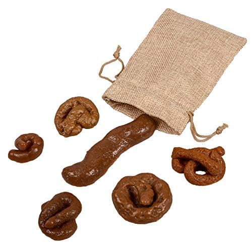 EHOTER 6 PCS Fake Poo Soft Fake Hundekacke Streich Witz Spaß Spielzeug Trick Poo Neuheit Streich Kacke April Fools' Day EHOTER 6 PCS Fake Poo Soft Fake Hundekacke Streich Witz Spaß Spielzeug Trick Poo Neuheit Streich Kacke April Fools' Day von EHOTER