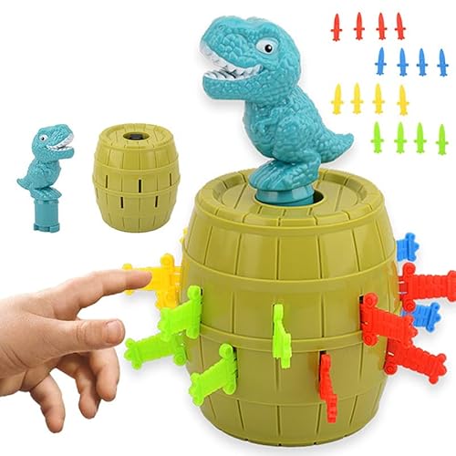 EHOTER Dinosaurier Spielzeug Für Kinder Pop Up Spiel Kids Party Spiele 7 Zoll Klassische Kinder Brettspiel Zufällige Puzzle Spiel Geburtstagsgeschenk Für Kinder Alter 3 4 5 6 7 Jahre von EHOTER